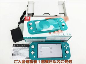 【1円】任天堂 Nintendo Switch Lite 本体 セット ターコイズ ニンテンドースイッチライト 動作確認済 L03-370ek/F3