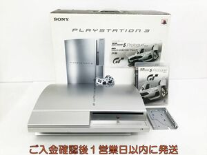 【1円】PS3 本体/箱 セット 80GB グランツーリスモ 5 SONY PlayStation3 HDD欠品 CECHL00 未検品ジャンク H09-402kk/G4