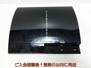 【1円】PS3 本体 CECHB00 ブラック 20GB ゲーム機本体 SONY HDD・ラック欠品 未検品 ジャンク M01-091ym/G4