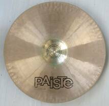 PAiSTe 合わせシンバル Signature Symphonic 20” Medium【受注オーダーシンバル】中古 パイステ_画像6