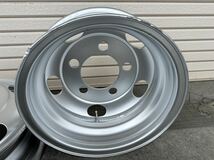 送料無料　トヨタ　ダイナ　日野　デュトロ　TOPY TFAC 16×5.5k 5穴　スチールホイール　両面再塗装　6本セット_画像7