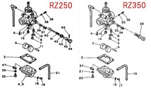 ★4U5-14171-00 スタータプランジャ×1個☆1/ キャブレター/DT50/DT125/DT125LC/DT125R/RZ50/RZ125/RZ250/RZ350/RZ250R/RZ350R/TDR50/TDR80_画像3