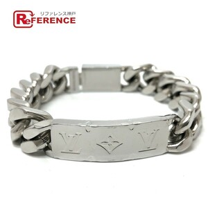 LOUIS VUITTON Louis Vuitton M62486 chain bracele monogram bracele silver men's [ used ]