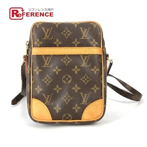 LOUIS VUITTON ルイヴィトン M45266 ダヌーブ 斜め掛け ポシェット カバン モノグラム ショルダーバッグ ブラウン レディース【中古】