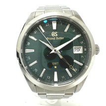 SEIKO セイコー 9F86-0AC0 25周年記念 世界限定1200本 GMT クォーツ デイト グランドセイコー 腕時計 シルバー メンズ【中古】_画像3