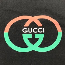 未使用 GUCCI グッチ CA37394 Gロゴプリント 半袖Ｔシャツ ブラック メンズ【中古】_画像5