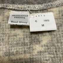 artesanias/ジャケット ウール Мサイズ Hand Woven in Ecuador アリテサニアズ 冬服 古着 上着_画像10