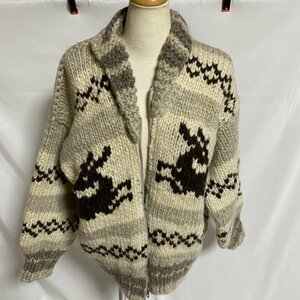 COWICHAN INDIAN カウチン カナダ製 ハンドメイド カウチンセーター 古着 冬服