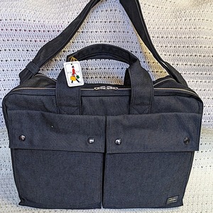 ◎ PORTER ポーター SMOKY 2WAY OVERNIGHT BRIEFCASE　592-06361 ブラック