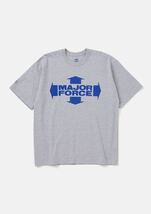 希少★新品本物【灰★XL】NH X MAJOR FORCE TEE SSメイジャーフォース コラボT ラバー 天竺 正規店購入 ネイバーフッド初売り限定 入手困難_画像1