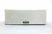 ☆DENON デノン センタースピーカー USC-C300 ホームシアターシステム DHT-300 通電確認OK 中古品 ☆_画像2