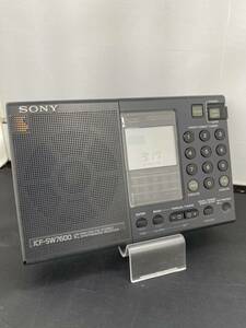 SONY ソニー ICF-SW7600 短波 ラジオ ワールドバンドレシーバー AM/FM/SW