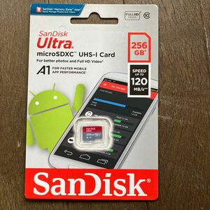 【新品未使用】SanDisk microSD 256GB マイクロSDカード