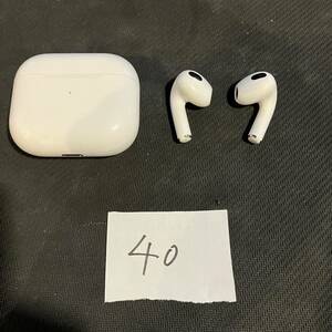 正規品 最安 送料無料 Apple Airpods エアーポッツ エアポッツ 第3世代/A2564・A2565・A2566/ワイヤレスイヤホン 管理40