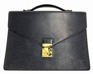 □ 【LOUIS VUITTON ルイヴィトン】ビジネスバッグ M54462 ポルトドキュマンバンドリエール レザー ジャンク品　破損あり中古品 □