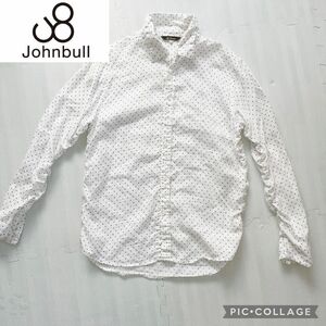 Johnbull ドットリネンシャツ