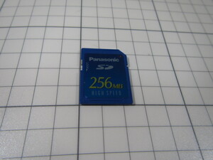 P256M50 ** Panasonic high speed SD memory card 256MB 50 sheets **