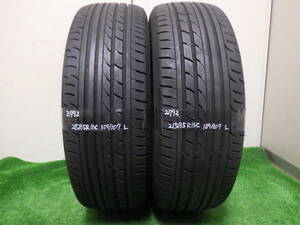 2792【中古タイヤ】ダンロップ　RV503 215/65R16C 109/107L 2本　引き取り取り付け持ち込みタイヤ交換　茨城 ハイエース　キャラバン