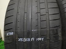 2788　中古タイヤ　グッドイヤー イーグルF1 275/35R19 MOE 2本 ランフラットタイヤ 引き取り取り付け　ベンツ承認タイヤ_画像2