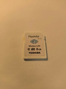 FlashAir フラッシュエアー TOSHIBA 東芝 メモリーカード w-03 8GB