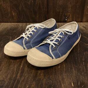  euro military Italy army sailor canvas sneakers deck shoes Vintage 