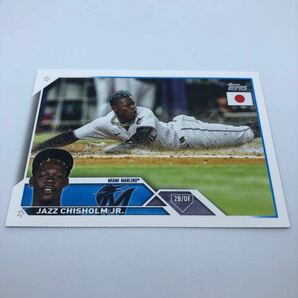 2023 Topps MLB Baseball JAPAN SPECIAL EDITION 2023 214 マイアミ・マーリンズ ジャズ・チザム・ジュニアの画像1