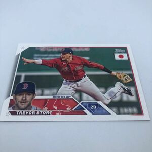 2023 Topps MLB Baseball JAPAN SPECIAL EDITION 2023 168 ボストン・レッドソックス トレバー・ストーリー