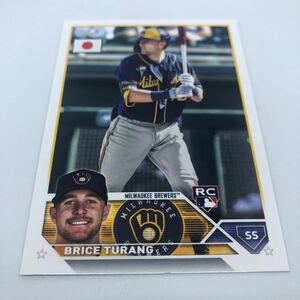 2023 Topps MLB Baseball JAPAN SPECIAL EDITION 2023 131 ミルウォーキー・ブルワーズ ブライス・トゥラン