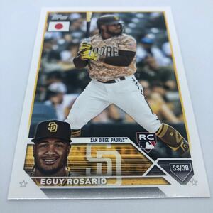 2023 Topps MLB Baseball JAPAN SPECIAL EDITION 2023 122 サンディエゴ・パドレス エガイ・ロザリオ