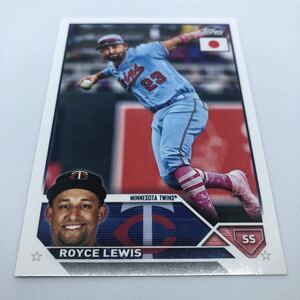 2023 Topps MLB Baseball JAPAN SPECIAL EDITION 2023 117 ミネソタ・ツインズ ロイス・ルイス