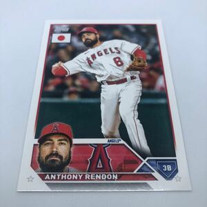 2023 Topps MLB Baseball JAPAN SPECIAL EDITION 2023 42 ロサンゼルス・エンゼルス アンソニー・レンドン