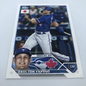 2023 Topps MLB Baseball JAPAN SPECIAL EDITION 2023 29 トロント・ブルージェイズ ドールトン・バーショ