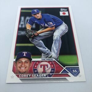 2023 Topps MLB Baseball JAPAN SPECIAL EDITION 2023 10 テキサス・レンジャーズ コリー・シーガー