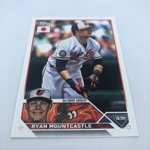 2023 Topps MLB Baseball JAPAN SPECIAL EDITION 2023 161 ボルチモア・オリオールズ ライアン・マウントキャッスル