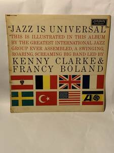 UK MONO 深溝　London Atlantic 、The Kenny Clarke Francy Boland Big Band Jazz Is Universal HA-K 8085
