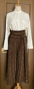 u..usaato Thai pants size 4B brown group 