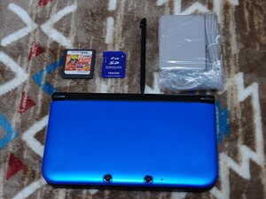 3DS LL 本体 充電器 タッチペン SDカード ナルト