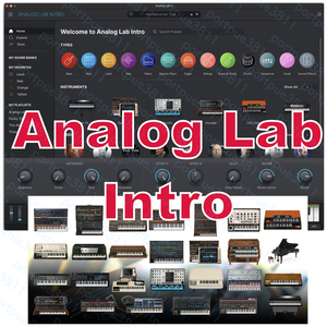 正規品 Arturia / Analog Lab Intro Lite プリセット1000音色以上 ダウンロード版 未使用 Mac/Win