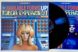 LP★Tobor Experiment『Available Forms』★豪華ブックレット、見開きジャケット★Jazz Funk, Library, OST, SF, Sound Track, Disco★