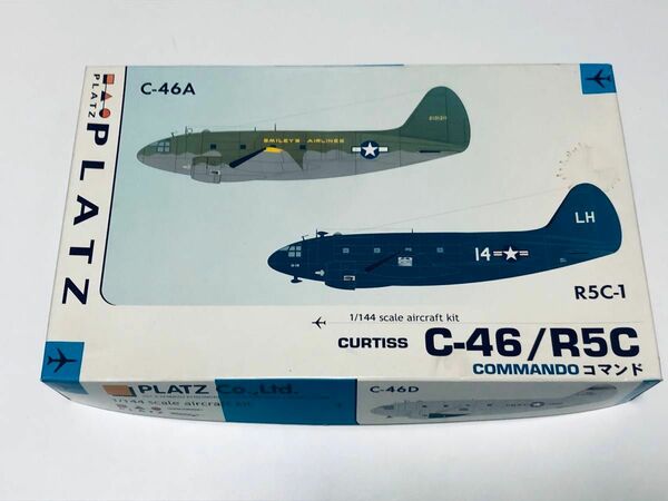 プラッツ 1/144 カーチス C-46/R5C アメリカ陸空軍/海軍輸送機 メタル エッチング付き マテリアルキット
