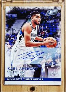 SSP サイン 2016 -17 Panini Father's Day KARL-ANTHONY TOWNS Auto / カール アンソニー タウンズ Autograph