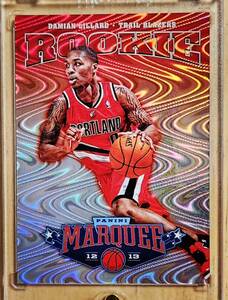 2012 -13 Panini Marquee DAMIAN LILLARD RC #151 / ダミアン リラード Holo