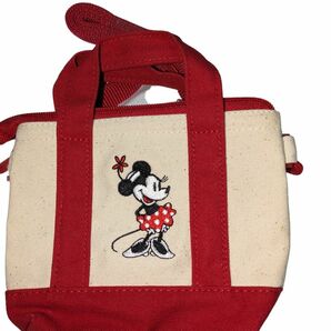 【未使用 タグ付】ミッキー ディズニー ミッキーマウス ランチバッグ ミニ トートバッグ ショルダーバッグ TDL DISNEY