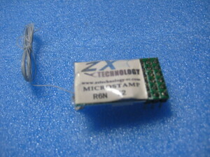 [ prompt decision ]ZX 6ch receiver PPM/FM 72MHz 20 number crystal attaching, new goods unused,,(M middle )