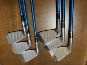 アイアン セット スリクソン SRIXON Z545 5〜9I、PW MIYAZAKI blue8 s ミヤザキ DUNLOP ダンロップ