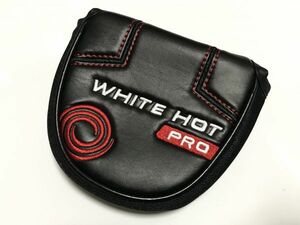 【匿名配送、追跡可能】送料無料　新品 オデッセイ ODYSSEY WHITE HOT PRO マレットタイプ　パターカバー マグネット開閉