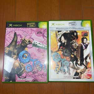 XBOX　御伽　百鬼討伐絵巻　セット　O・TO・GI　OTOGI