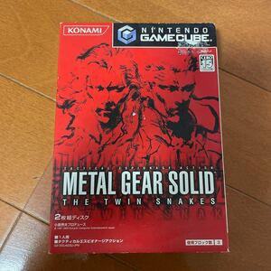 メタルギアソリッド　ザツインスネークス　METAL GEAR SOLID THE TWIN SNAKES KONAMI コナミ　ゲームキューブ　GC