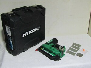 【本体のみ】○HiKOKI　40mm　コードレス仕上釘打機　NT3640DA　DC36V　使用釘:T1015-1040　建築　内装　　O.01.30.J