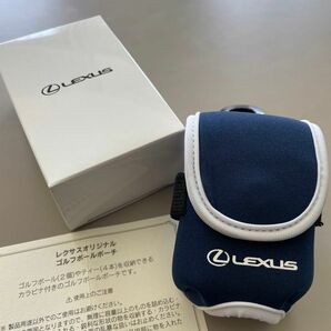 【LEXUS】ゴルフボールポーチ